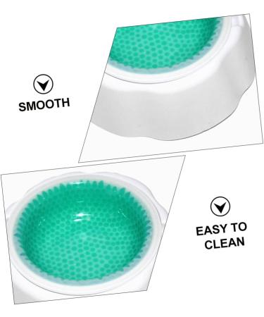 Ipetboom Cooling Dog Cooler Bowl Cats Water Bowl Dog Food Feeder Pet Bowl Pp Indoor Cooling Artifact 24X17X6.6CM Green - Buy Online on GoSupps.com