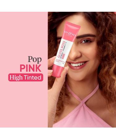 Watermelon Lip Balm 12gm | Intense Moisturizer Tinted Pink Lips SPF 30 Sun Protection Vitamin C+E for Women - Hydrate & Glow - Buy Online on GoSupps.com