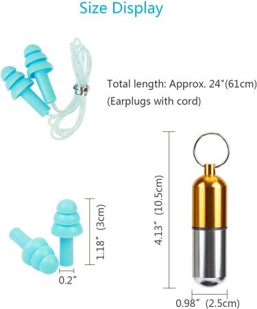 Zoomsky 12 Pair Hearing Protection Earplugs Set | 6 Silicone Earplugs + 6 Corded Hearing Protection Plugs for Ultimate Comfort & Noise Reduction - Buy Online on GoSupps.com