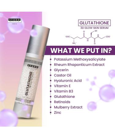 Glutathione 3D Glow Skin Serum | - Buy Online on GoSupps.com