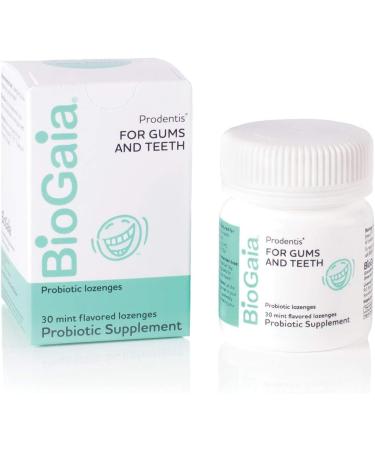 BioGaia Prodentis Mint Lozenges for Healthy Gums & Teeth - 30 Count - Buy Online on GoSupps.com