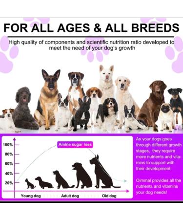15 in 1 Multivitamin with Glucosamin and Probiotic Soft Chews (2 Packs) for Dogs. Multivitamin for Hip Joint Skin Coat Gut Health and Immune System with Duck Flavour for All Dogs (120 Chews). - Buy Online on GoSupps.com