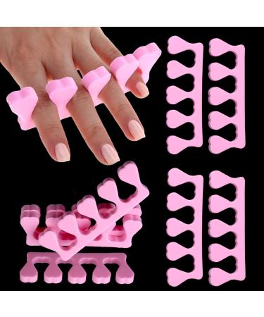 1000PCS Clear White Short Acrylic Nail Tips with Box | False Nail Tip Extension Kit for Manicure | Salon Home DIY Design | Finger Toe Separators | 1004 Pieces - Buy Online on GoSupps.com