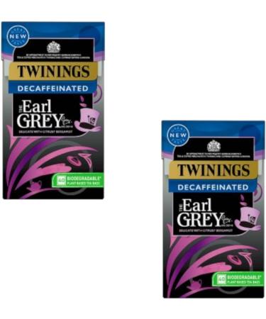 Traditional English Tea 4 Pack Decaffeinated Bundle - Contains 2 x Twinings English Breakfast Decaf & 2 x Twinnings Earl Grey Decaf (160 Bags Total) - Buy Online on GoSupps.com
