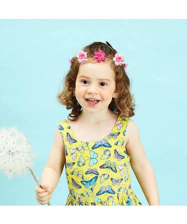 6-Piece Daisy Flower Headband Set - Bohemian Floral Wreaths with Adjustable Elastic for Women & Girls - Perfect for Festivals & Weddings - Buy Online on GoSupps.com