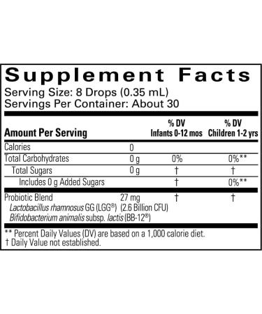 Buy CHILDLIFE ESSENTIALS InfantBiotics - Vegan Baby Probiotic Drops for Constipation & Gas Relief | Infant & Toddler Gastrointestinal Health - 0.36 Fl Oz - Buy Online on GoSupps.com