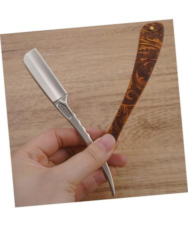 Minkissy Folding Safety Razor for Men - Stainless Steel Hairdresser Knife with Replaceable Blades | Ideal for Home & Professional Use - Buy Online on GoSupps.com