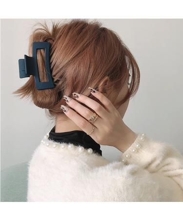 Mehayi 8 Pack Large Matte Hair Claw Clips - Non-Slip Strong Hold for Women and Girls - Acrylic Hair Clamps - Fashion Hair Styling Accessories - 8 Pieces - Buy Online on GoSupps.com