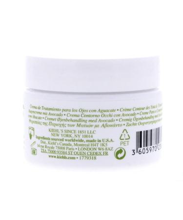 Kiehl's Avocado Eye Cream 0.95 oz - Hydrating Under Eye Treatment - Buy Online on GoSupps.com