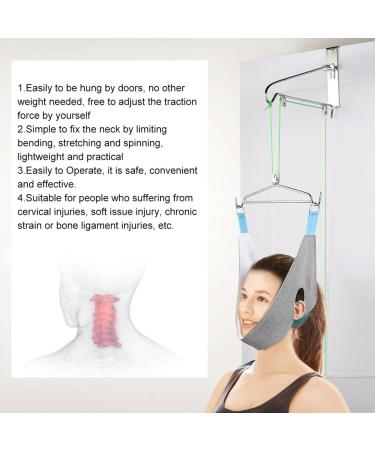 SSDDDLZEQ Hanging Neck Traction Device - Cervical Correction & Pain Relief Therapy Massage - Buy Online on GoSupps.com