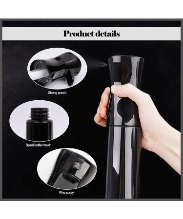 3 Pack Hair Spray Bottles - Water Caller Hairdresser Tool (200ml) for Salon Quality Styling - Buy Online on GoSupps.com