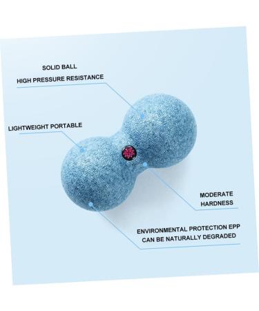 Healeved Fascia Ball - 1 Piece Foot & Back Massage Roller for Muscle Relief | EPP Blue Home Massage Device - Buy Online on GoSupps.com