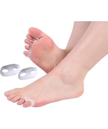 4 Pcs Gel Toe Separator & Spacer Pads | Small Toe Pillows for Rubbing Prevention | Ideal for Running Hiking & Yoga - Buy Online on GoSupps.com