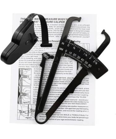 Body Fat Caliper Skinfold Caliper with Measuring Tape Body Fat Tester Measuring Device for Accurately Measuring BMI Fitness And Weight - Buy Online on GoSupps.com