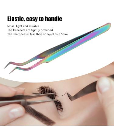 Premium Lightweight Stainless Steel Eyelash Tweezers | Precise Clamping for Home Use - International Shipping - Buy Online on GoSupps.com
