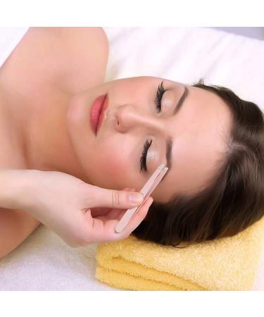 HQDeal 3-Piece Tweezers Set - Professional Stainless Steel Eyebrow Tweezers with Leather Bag | Precision Face & Hair Remover | Pink - Buy Online on GoSupps.com