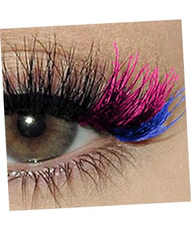 MAGICLULU 21 Pairs Colored False Eyelashes Faux Lashes Fluffy Colored Lashes Glitter Color Lashes Festival Colored Lashes Fake Lashes Wispy Lashes Extend Dense Imitation - Buy Online on GoSupps.com