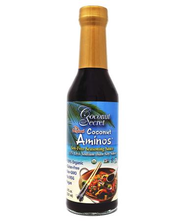 Organic Coconut Liquid Aminos Saver Package - Bragg & Coconut Secret 10oz + 8oz with Bonus Measuring Spoon - Buy Online on GoSupps.com