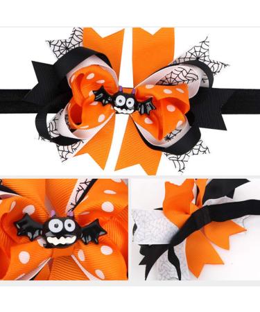 Lurrose Baby Girls Halloween Headbands - 2pcs Bowknot Hair Accessories for Kids - International Shipping Available - Buy Online on GoSupps.com