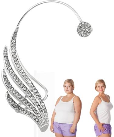 Toseky Acupressure Earrings for Weight Loss | Angel Wings Design | Stress Relief & Shiny Earrings - Buy Online on GoSupps.com