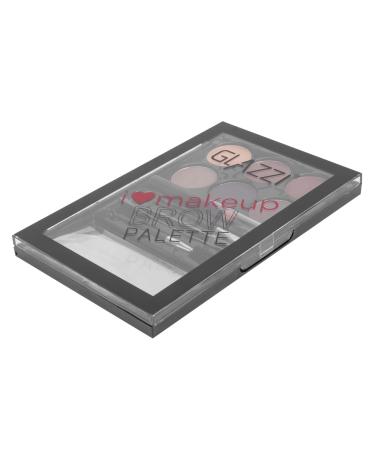 Beatifufu 1 Set Eyebrow Powder Set Multi-tool Glitter Eyeshadow Makeup Eyeshadow Waterproof Makeup Supply Abs