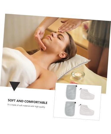 Ensemble 2 Paires Moufles et Chaussettes en Coton Isolant pour Bain de Paraffine Taille Standard Thermor gulant Soin Hydratant pour Mains et Pieds Usage Spa Couleur Al atoire - Buy Online on GoSupps.com