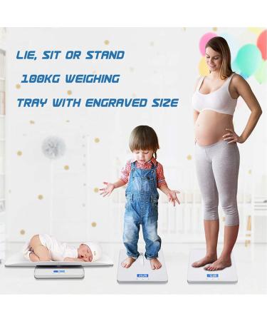 Daehung Industries Baby Weighing Scale | Digital Scale | Babies  Infants  Adults  Pets  Puppies  Cats  Dogs | Baby Scales - Great for Newborn / Underweight / Premature Babies | Up to 220 lb - New 2022 - Buy Online on GoSupps.com
