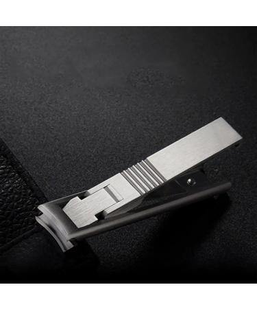 SVAASA Nail Clippers Ultra Thin Nail Clippers Foldable Stainless Steel Hand Toe Nail Cutters Trimmer Portable Manicure Clippers with Rubbing Sheet - Buy Online on GoSupps.com