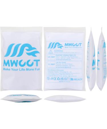 MWoot 500 Pieces Short Fake Nail Tips - French Square Acrylic Half Cover False Nails for DIY Manicure | 10 Sizes for Women - Buy Online on GoSupps.com