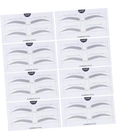 Housoutil Eyebrow Template 2 Eyebrow Stencils Eyebrow Shaping Stencils Make up Kit Eyebrow Sticker A607 Eyebrow Card Simple - Buy Online on GoSupps.com