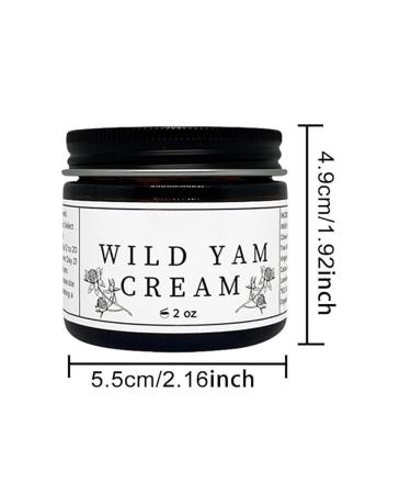 Wild Yam Cream for Hormone Balance | Organic Women's Facial Moisturizer & Natural Night Sweats Relief | 1 Count - Buy Online on GoSupps.com