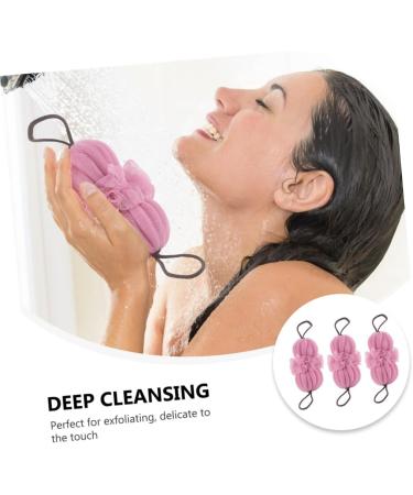 Buy Healeved 3pcs Bath Ball Sitting Pillow - Soft Cushion Shower Loofah & Body Scrub Sponge | International Shipping Available - Buy Online on GoSupps.com