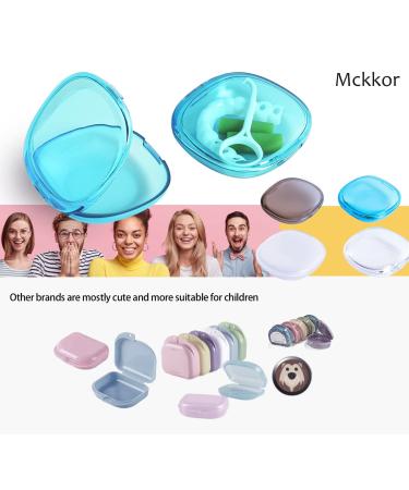 Orthodontic Retainer Case - Beautiful, Durable & Compact (Gray) - Buy Online on GoSupps.com