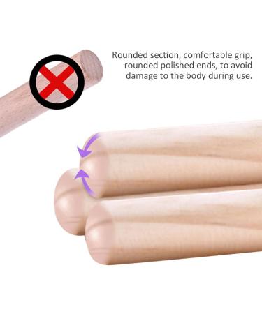 XIASABA Stick Wooden Stick Shin 71. 0 9. 0 3. 0 3Pcs Open Shoulder Back Correct Hunchback Stick Body Training Fitness Assist 2X70Cm Wooden Kendo Stick Wooden Stick Gym - Buy Online on GoSupps.com