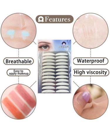 Eyelid Tapes 5MM Invisible Eyelid Correction strips Beauty Tools Medical-use Fiber Eyelid Lift Striper(Sticky on One side) Instant Eye Lift Without Surgery Perfect for Uneven Mono-Eyelids Large - Buy Online on GoSupps.com