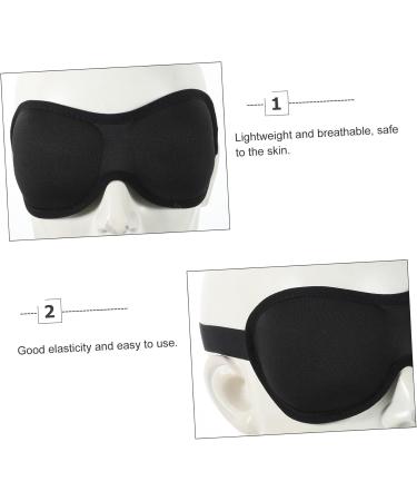 FRCOLOR 3D Sleeping Eye Mask 3D Stereo Goggles Airplane Fabric Travel at Night Sleep Contoured Cup Mask - Buy Online on GoSupps.com