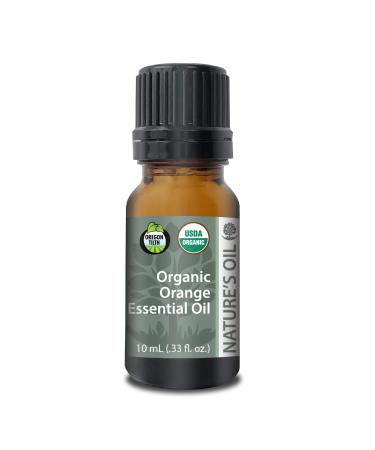 Best Orange Essential Oil Pure Certified Organic Therapeutic Grade 10ml