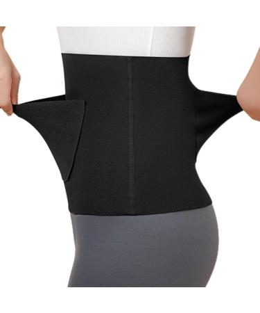 Fulenyi Belly Belt Warmer - Soft & Comfortable Double Pocket Body Warmer | Perfect Christmas & Birthday Gift for Mothers & Wives - Black Size M - Buy Online on GoSupps.com