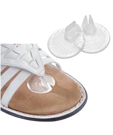 Silicone Toe Protectors Non-Slip Transparent Pack of 6