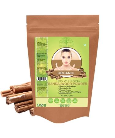 JARA Hollywood Secrets 100 Pure Organic White Sandalwood Chandan Powder For Skin Whitening Face Pack 100g