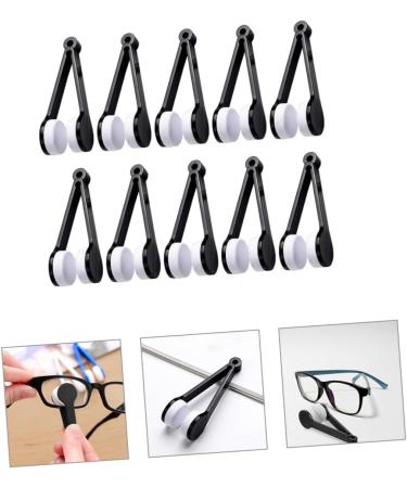 10pcs Portable Eyeglasses Cleaner Wipes - Multifunctional Cleaning Clips for Glasses & More - Buy Online on GoSupps.com