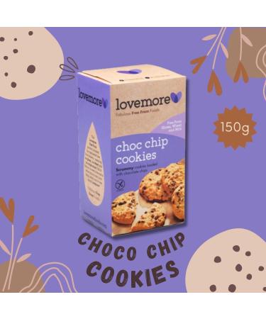 Lovemore Gluten-Free Cookies Biscuit Pick N Mix | Choose From 7 Flavours | Choc Chip Custard Creams Digestives Jammy Wheels O'Chocos Stem Ginger Shortbread - Pack of 3 - Buy Online on GoSupps.com