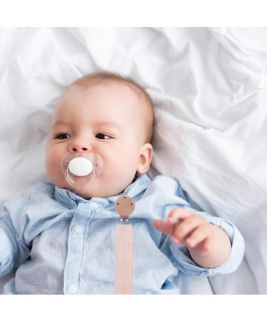 Buy Baby Pacifier Clip - Dark Gray Leash for Boys & Girls | Compatible with Most Brands | 1 Pack Pacifier Holder - Buy Online on GoSupps.com