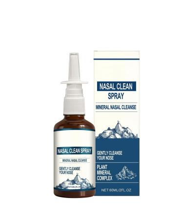 Yszbiay Nasal Spray for Daily Nasal Hygiene Fine Mist Nasal Cleanse for Dry Air Travel & Everyday Comfort Suitable for Those Suffering from Nasal Dryness. (1)