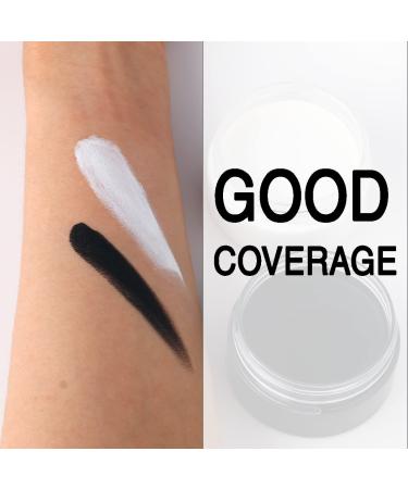 Professional Oil-Based Face Paint for Kids and Adults - Halloween SFX Makeup - 30g Black & White Set - Buy Online on GoSupps.com