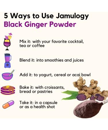 Jamulogy Thai Black Ginger Powder Herbal Supplement  2.65 Ounce  Energy & Stamina  Sexual Wellness  Promotes Blood Circulation | kaempferia parviflora - Buy Online on GoSupps.com
