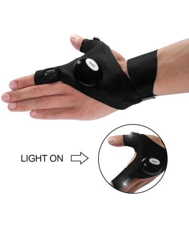 Buy Gudoqi LED Flashlight Gloves - Perfect for Repairs Fishing Camping & Hiking - International Shipping Available - Buy Online on GoSupps.com