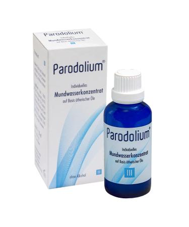 Parodolium 3 mouthwater concentrate 50 ml: antibacterial mouthwash made from natural essential oils against bad breath and gum infections - Buy Online on GoSupps.com