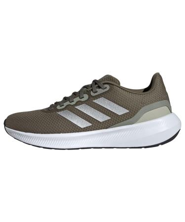 adidas Herren Runfalcon 3.0 Sneaker 43 1/3 EU Green Spark Core Black Putty Grey