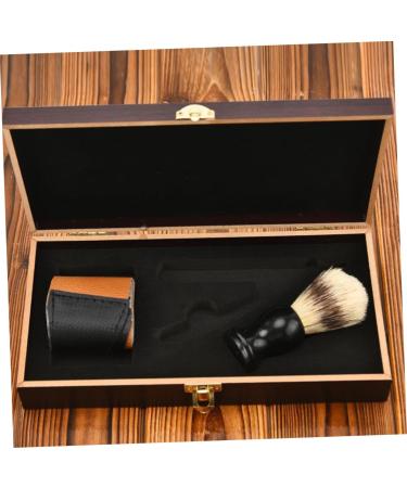 Frcolor Men s Travel Razor Set - Classic Synthetic Leather Case & Brush | Beard Grooming Essentials - Buy Online on GoSupps.com